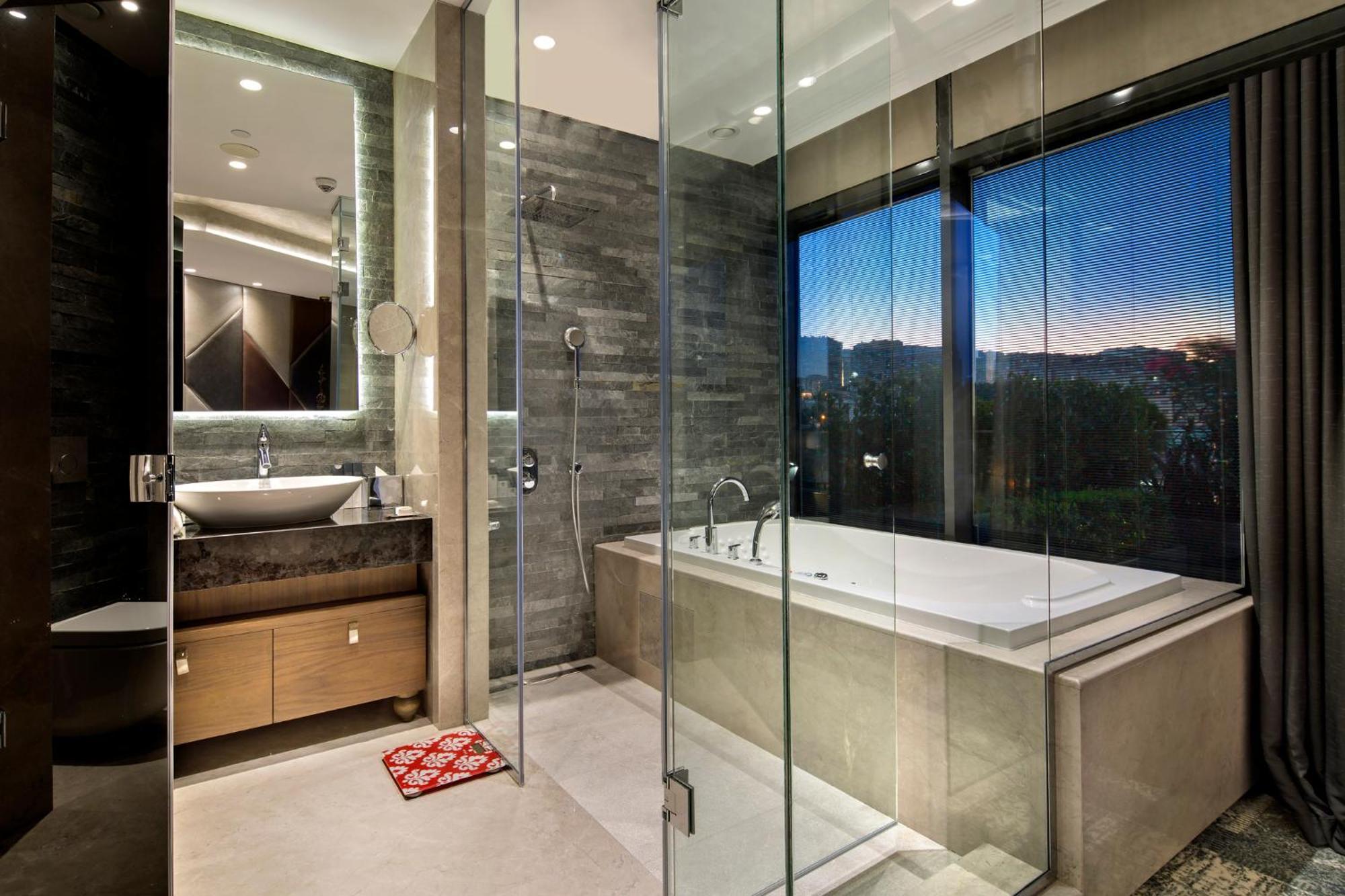 Hotel Doubletree By Hilton Istanbul - Piyalepasa Exteriér fotografie Bathroom